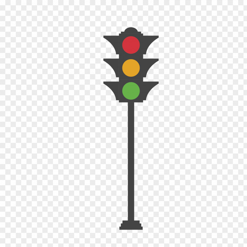 Vector Traffic Lights Light Road Transport Pedestrian Crossing Icon PNG