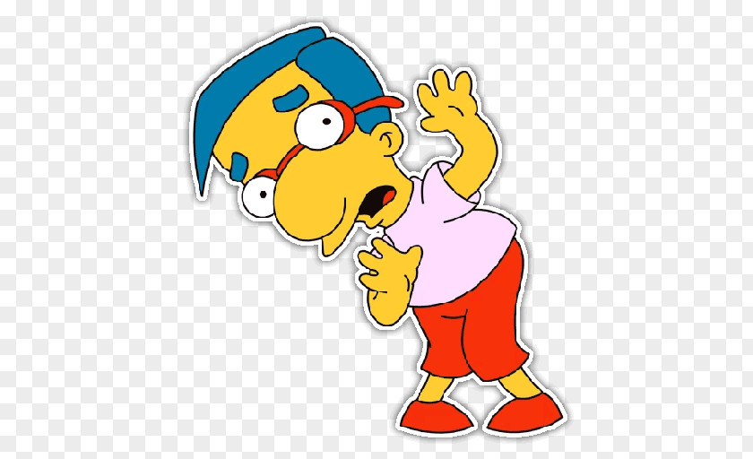Bart Simpson Milhouse Van Houten Marge Lisa Homer PNG