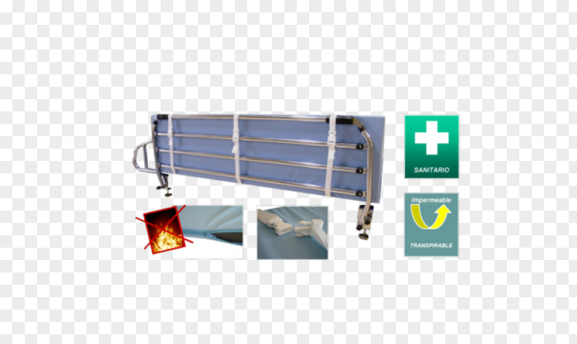 Bed Hospital Base Patient Deck Railing PNG