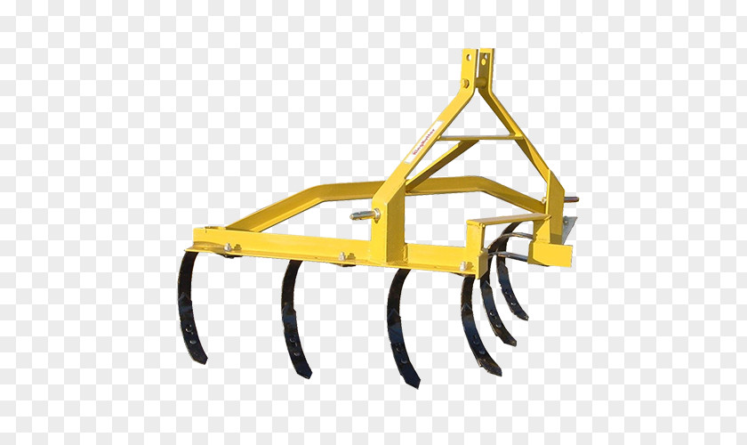 Agriculture Cultivator King Kutter One Row C-Tine CV-G-1-C-Y Angle Construction Iron PNG