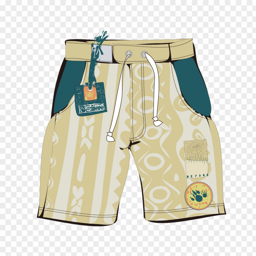 Cartoon Cute Shorts The Trousers PNG