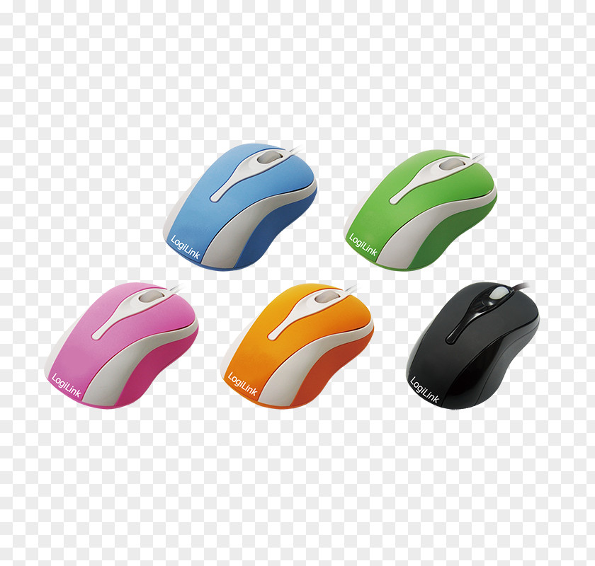 Computer Mouse Optical 2direct LogiLink Mini With LED Input Devices PNG