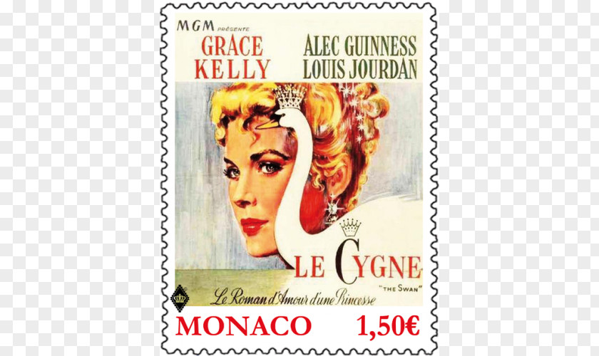 Grace Kelly The Swan Postage Stamps Numisbrief PNG