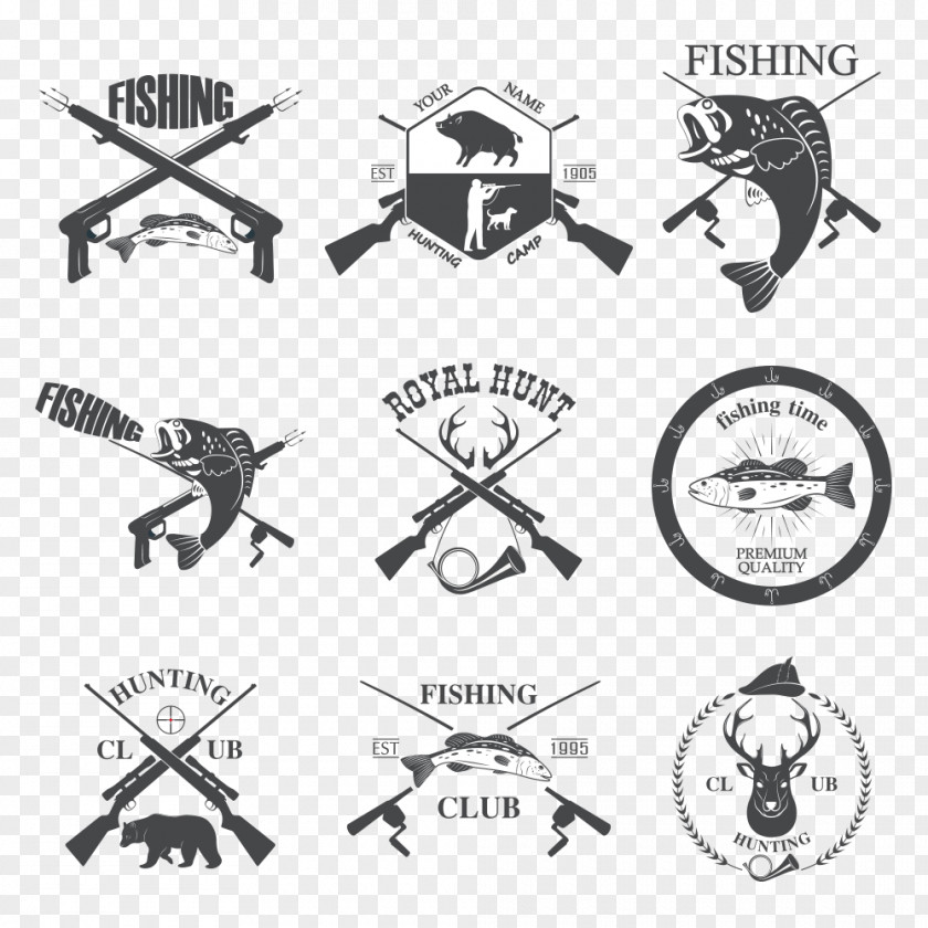 Hunting And Fishing Clip Art PNG