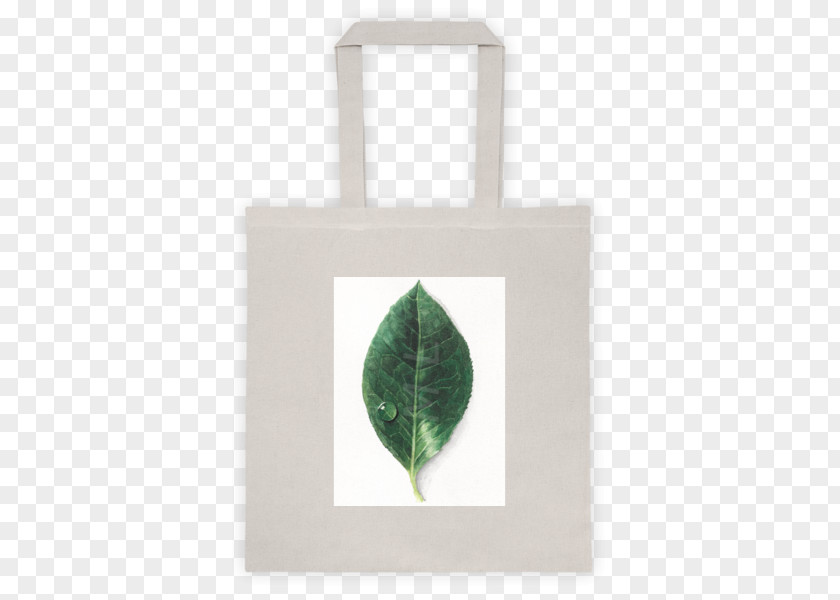 Leaf Tote Bag Green Rectangle PNG