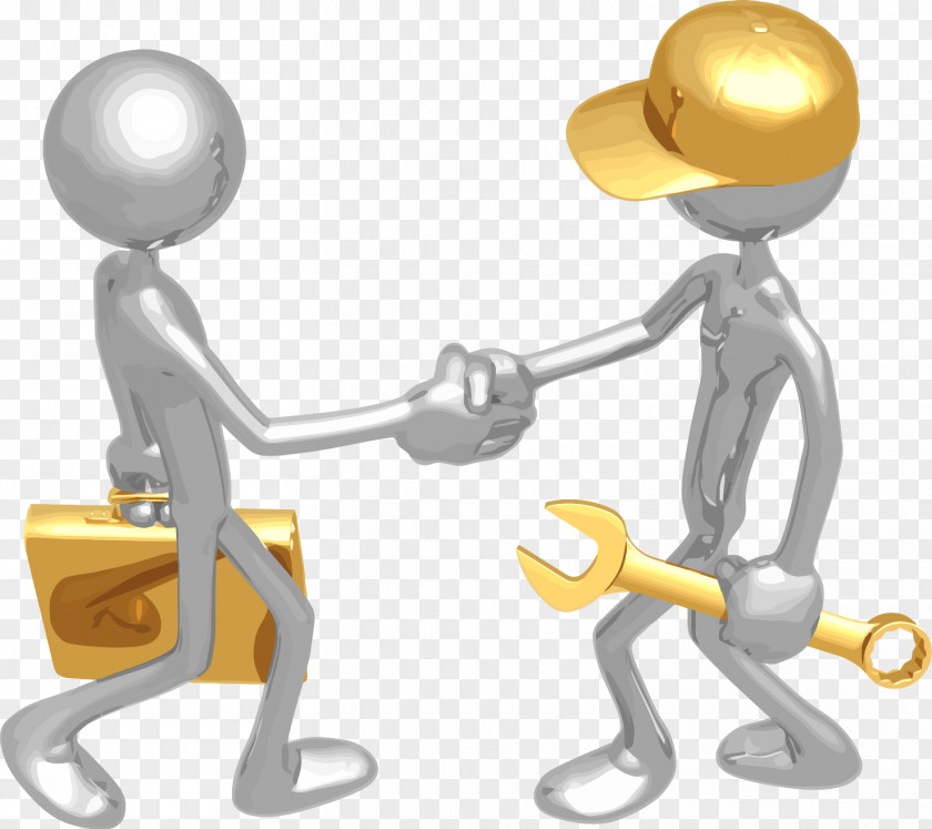 3D Character Handshake Vector Material Business New Years Day PNG
