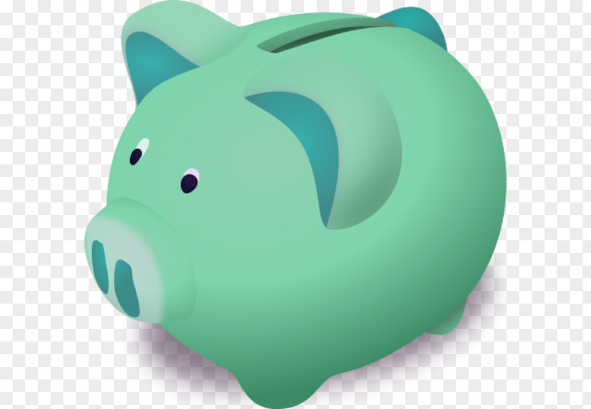 Bank Piggy Saving Money Clip Art PNG