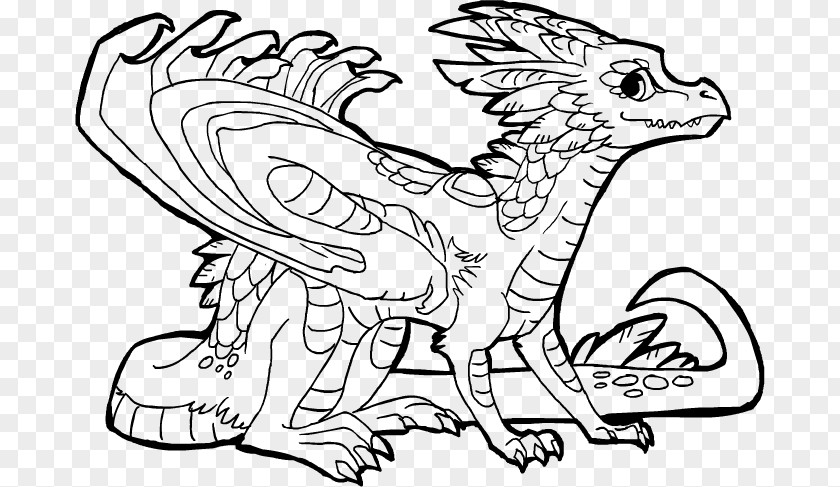 Dragon Line Art Drawing DeviantArt PNG