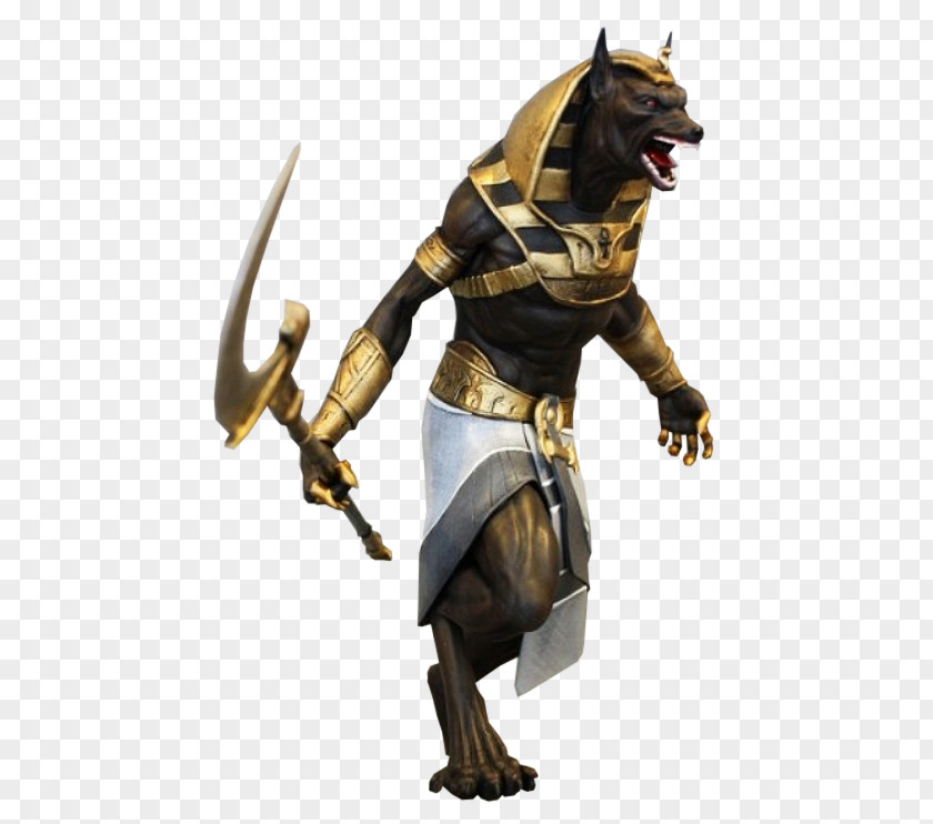 EGIPCIO Knight Anubis Spear Weapon Ancient Egyptian Deities PNG