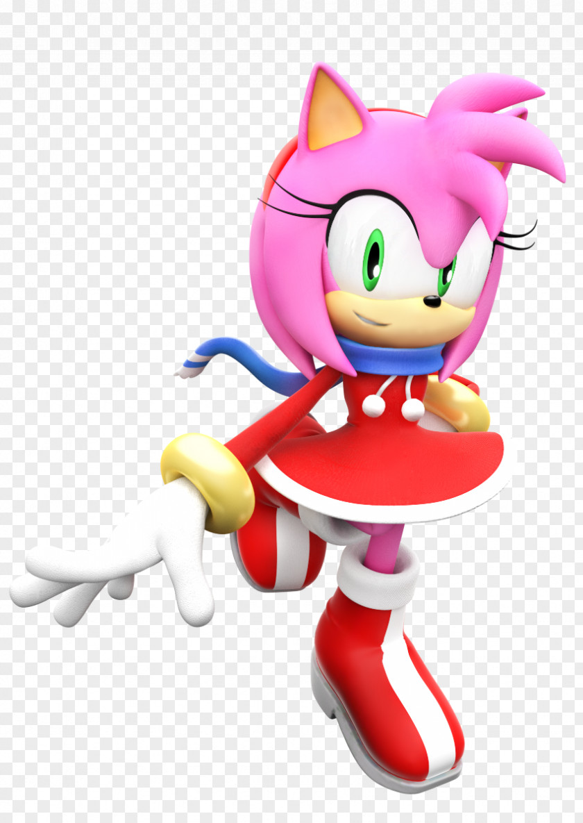 Rock Pattern Amy Rose Sonic The Hedgehog & Knuckles Riders Drift PNG