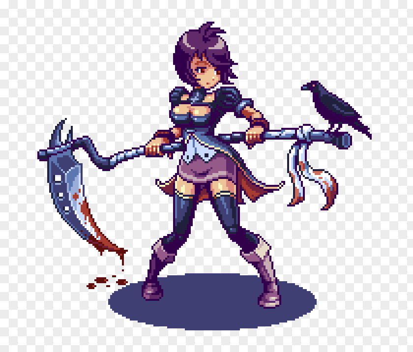 Sprite Pixel Art Game Character PNG