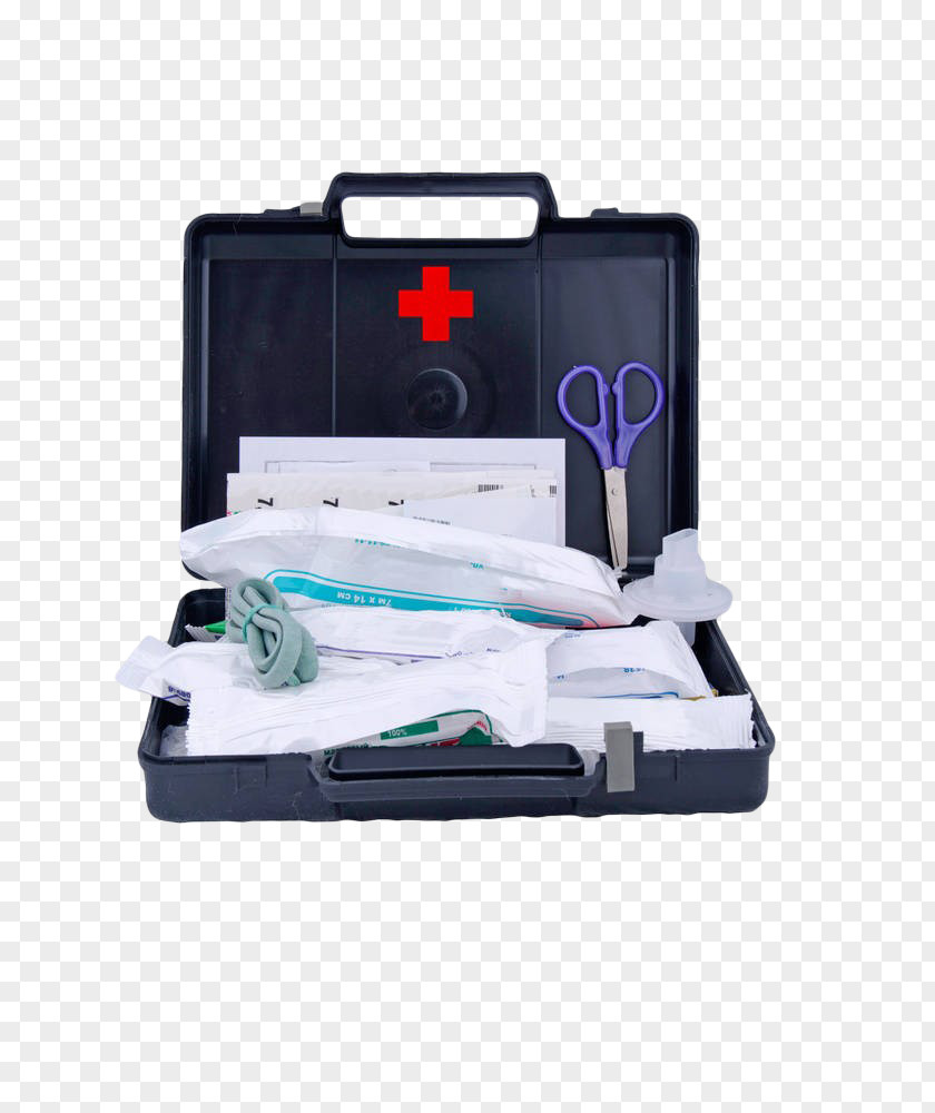 Black Medical First Aid Kit Bandage Stock Photography PNG