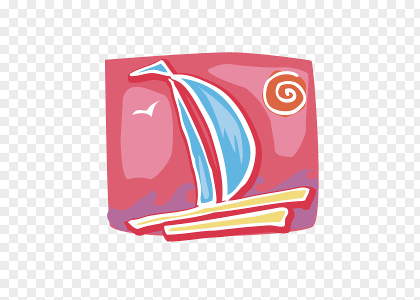 Cartoon Painted Sails Sail Clip Art PNG