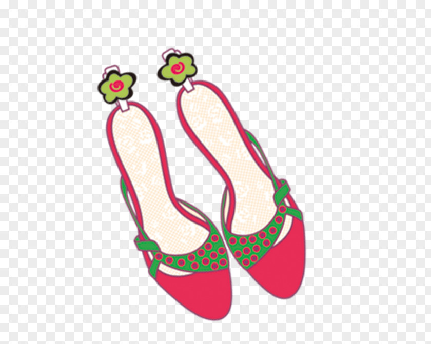 Cartoon Shoes Shoe High-heeled Footwear PNG