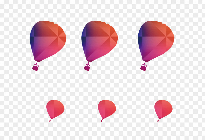 Colorful Hot Air Balloon Software Designer PNG