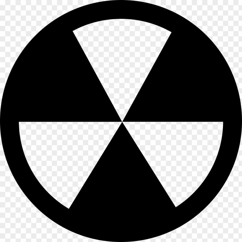 Symbol Radioactive Decay Radiation Nuclear Fallout Sign PNG