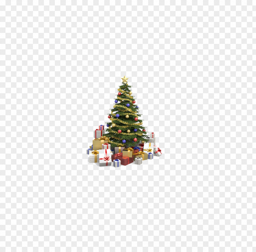 Christmas Tree Decoration Illustration PNG