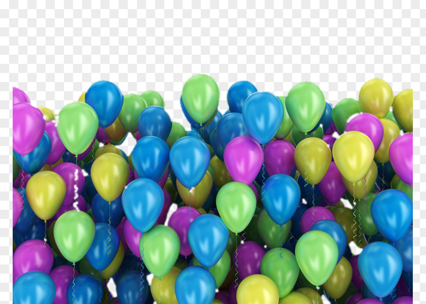 Colored Balloons Balloon Blue Download PNG