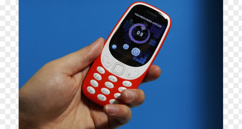 Smartphone Nokia 3310 (2017) Mobile World Congress 6 PNG