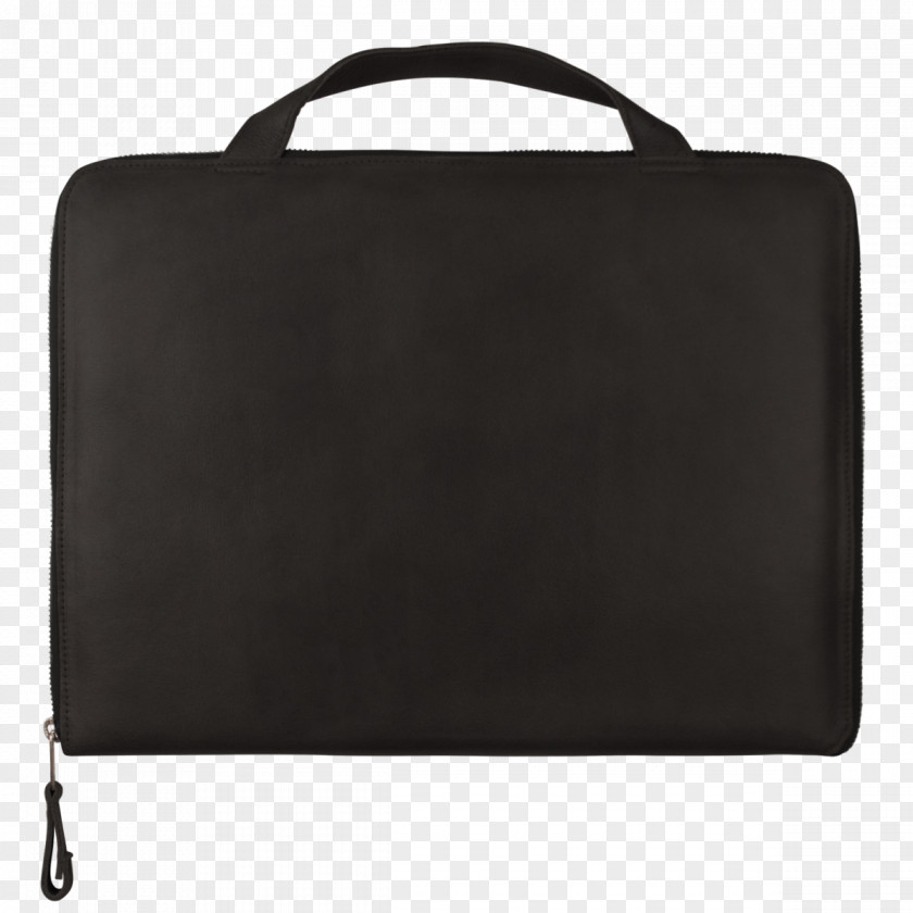 Briefcase Rectangle Black M PNG