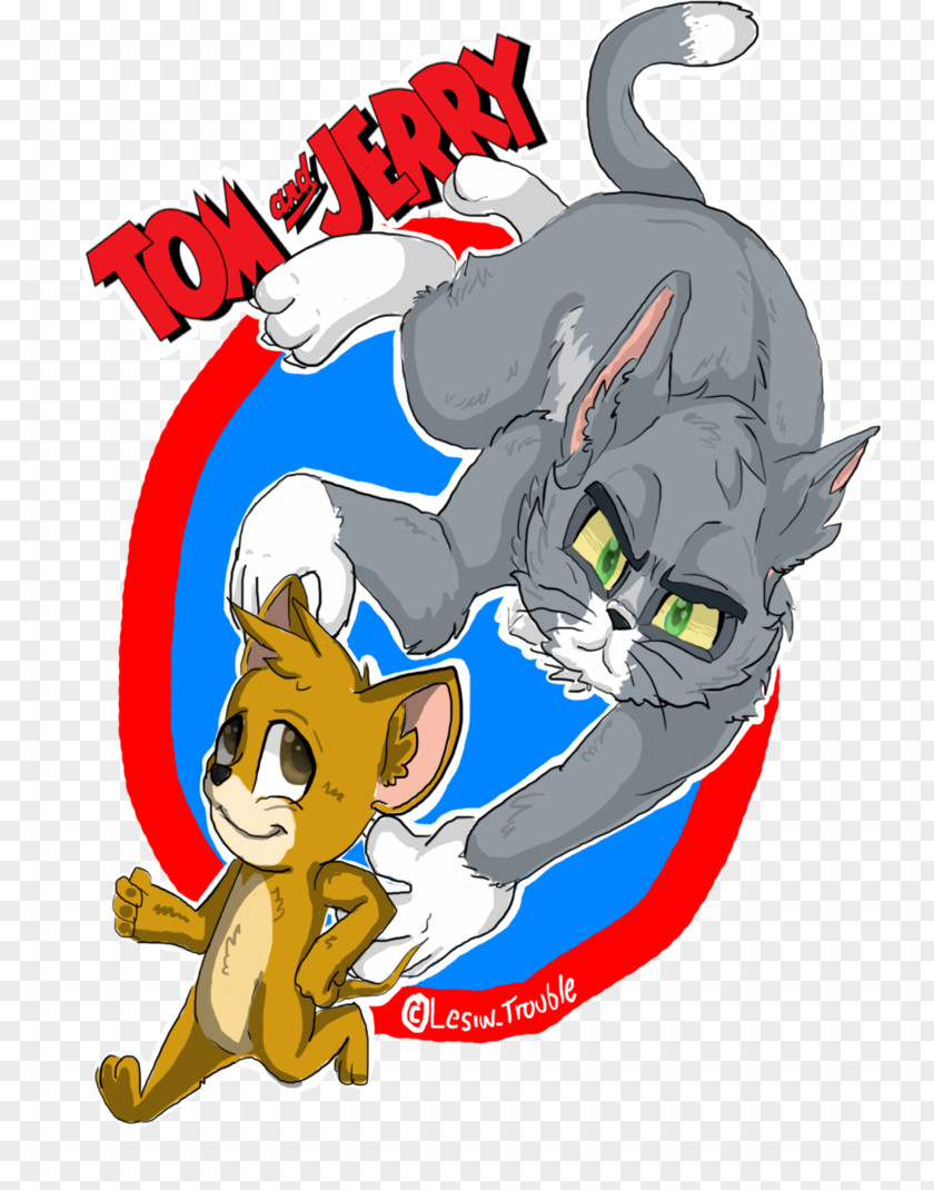 Cat Illustration Fan Art Tom And Jerry Cartoon PNG