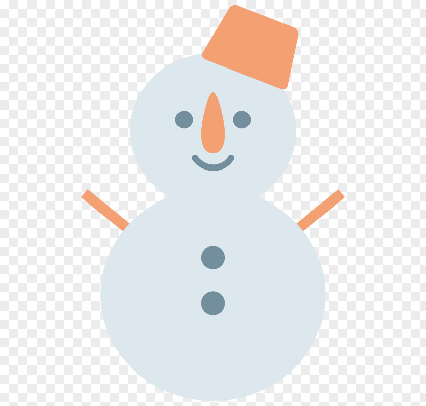 Clip Art Character Snowman Orange S.A. PNG