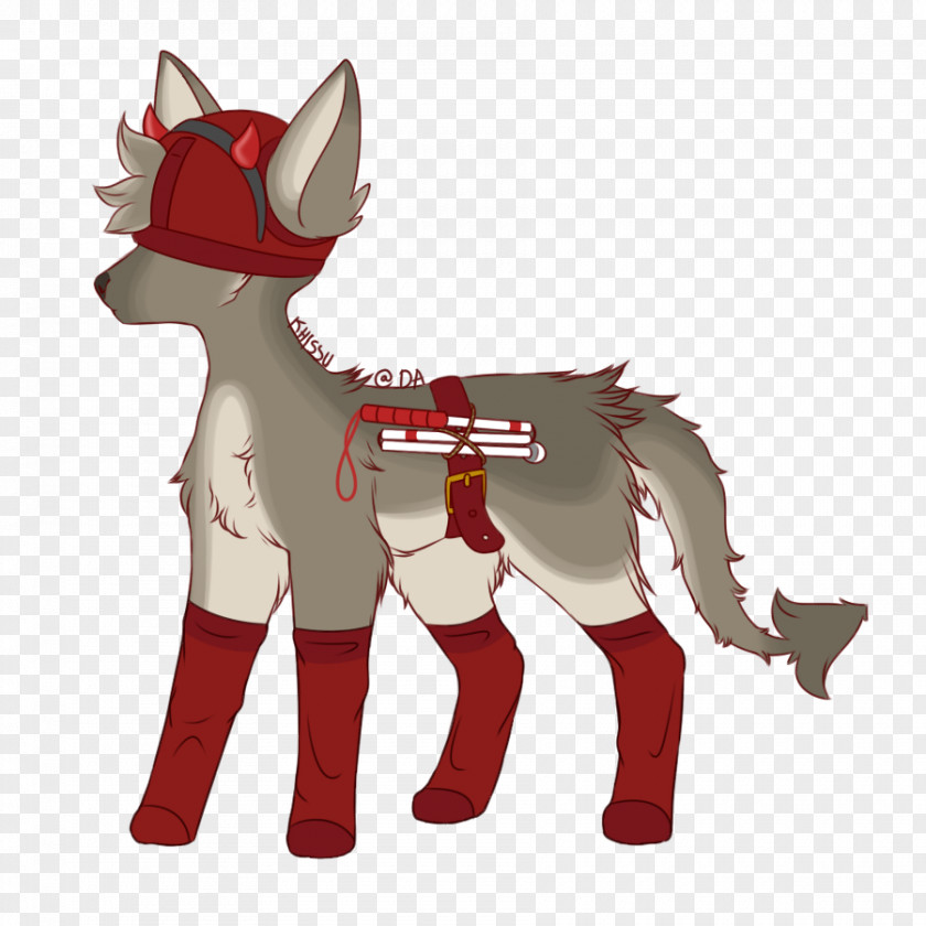 Devil Horns Headband Reindeer Horse Pack Animal Cartoon Character PNG