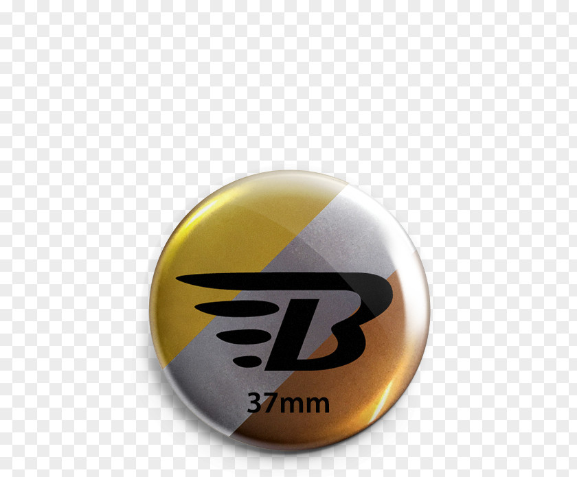 Metalic Button Pin Badges Lapel Gold Metallic Color PNG