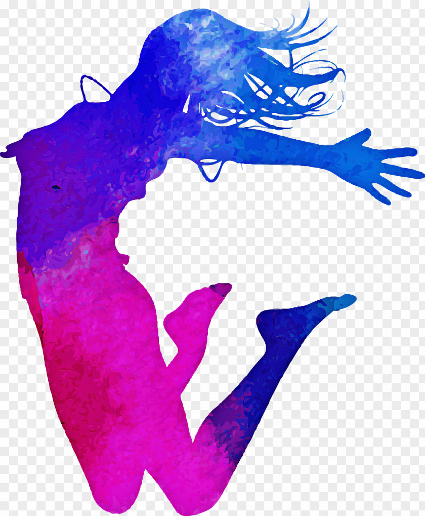 Shadow Seahorse Mermaid Cartoon PNG