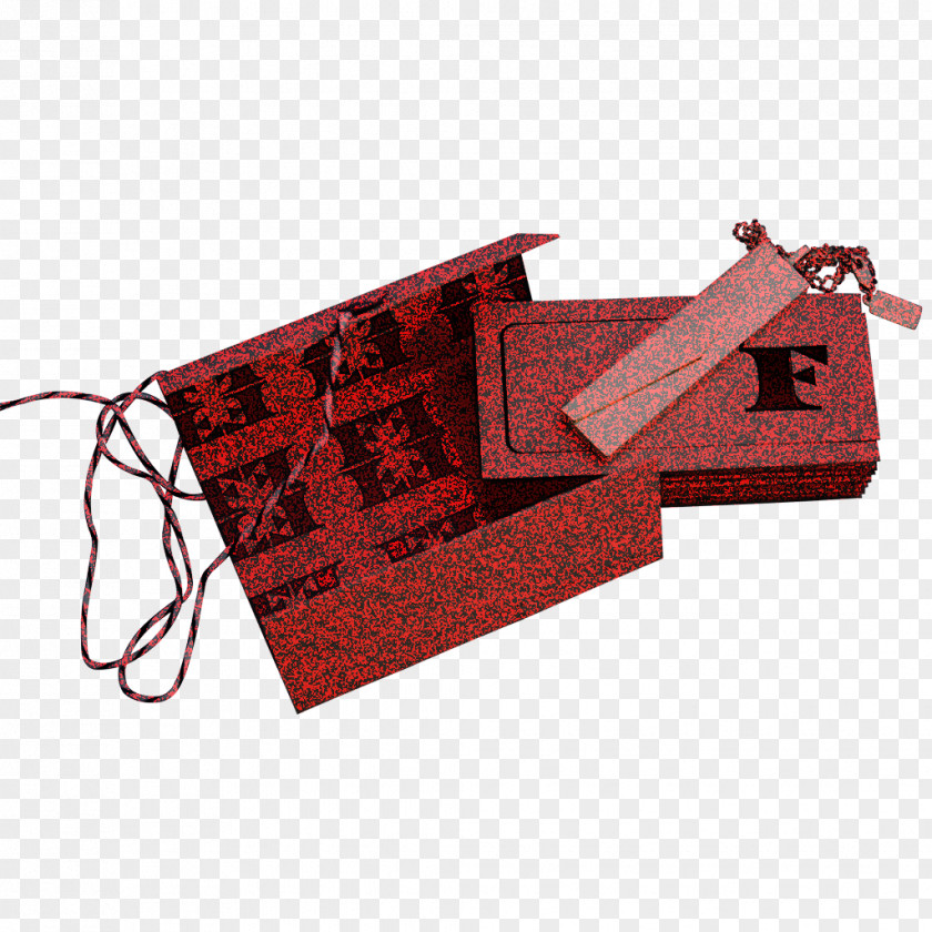 Bag Red Background PNG