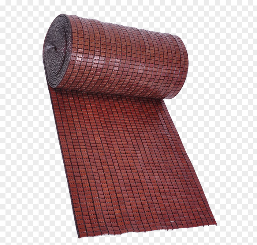 Dark Red Bamboo Mat Floor Angle PNG