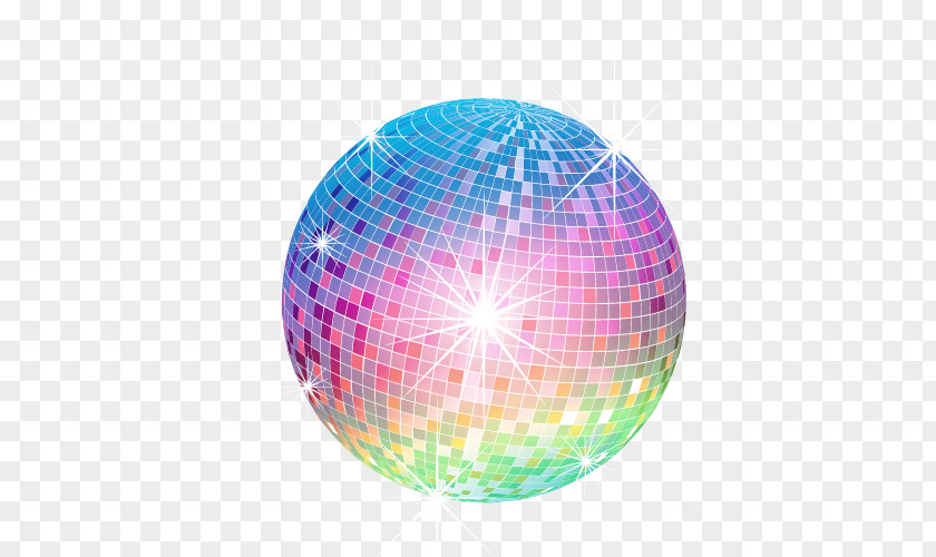Disco Vector Crystal Ball Clip Art PNG