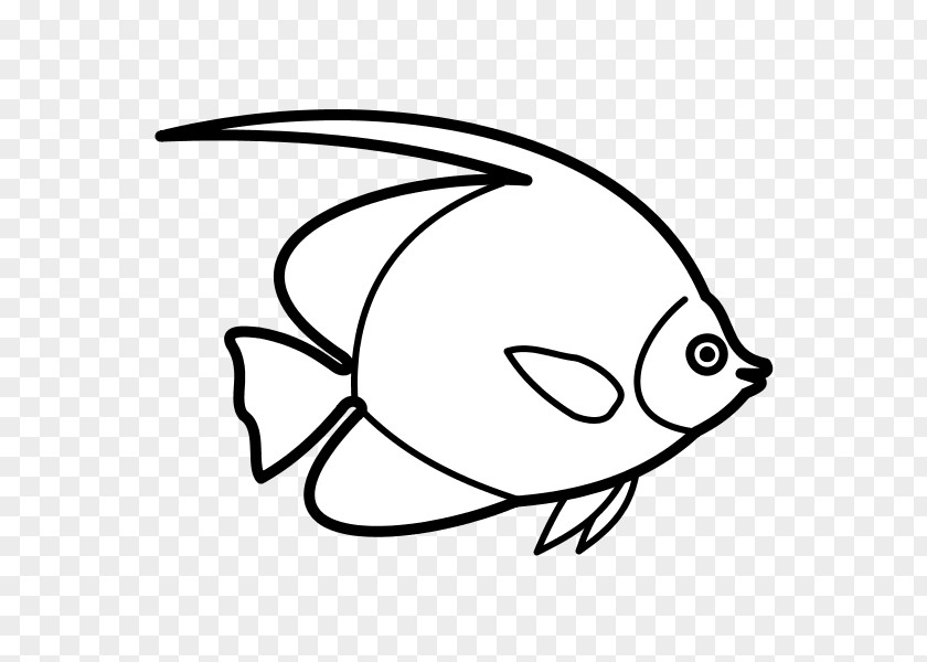Fish Drawing Deep Sea Line Art Clip PNG