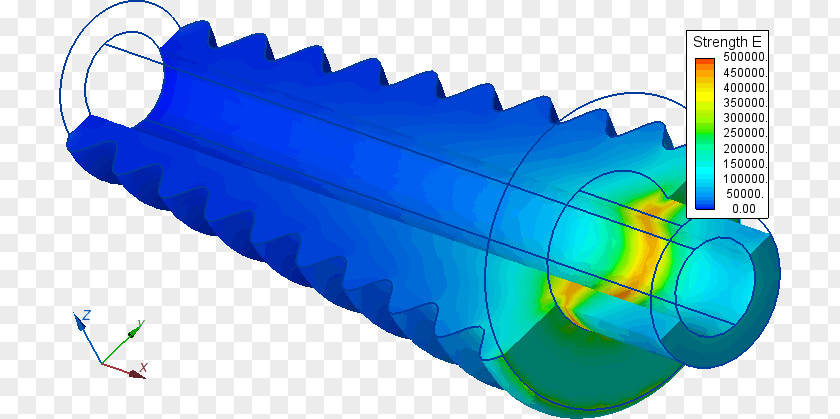 High Voltage Bushing Quickfield Insulator Electric Field PNG