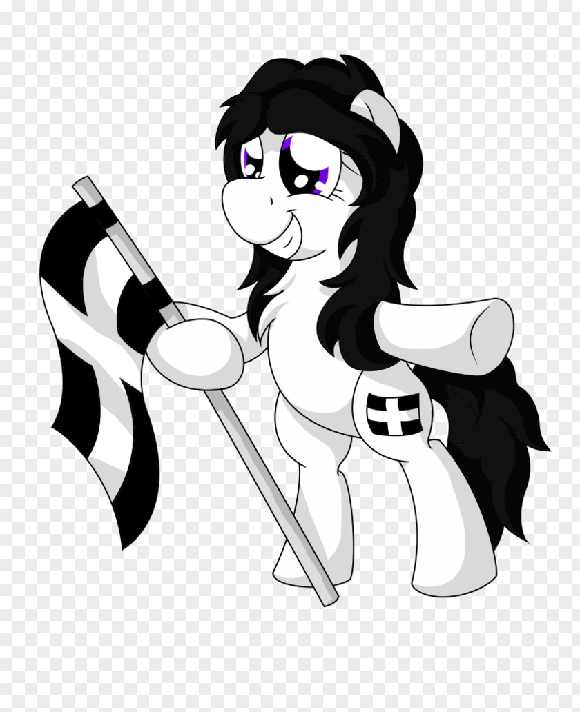 Horse Pony Black Hair Clip Art PNG