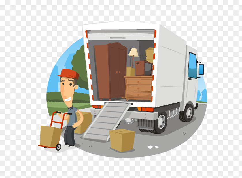Mover Transport Relocation Furniture Cargo PNG