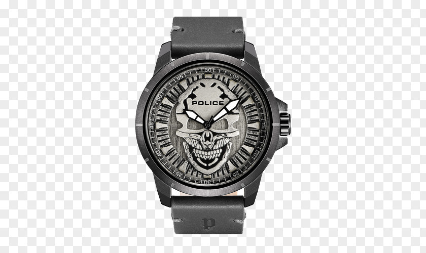 Police Men's Quartz Watch Strap Clock Brand PNG