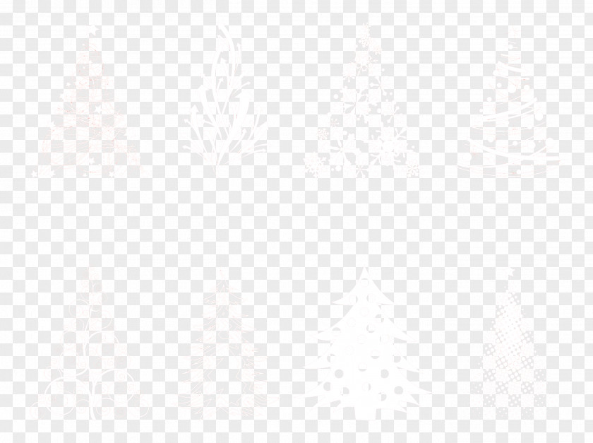 Pretty Christmas Tree Point Angle Black And White Pattern PNG