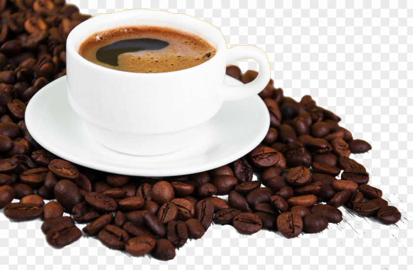 Real Coffee Beans Cappuccino Espresso Latte Cafe PNG
