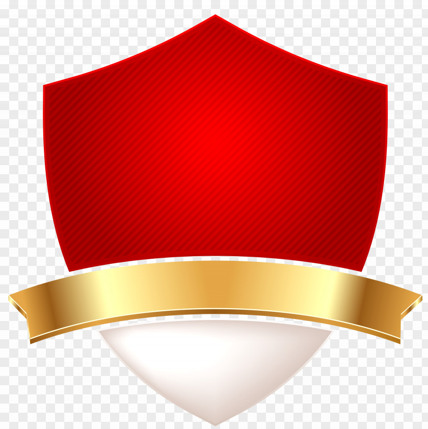 Red Simple Shield Decorative Pattern Download Icon PNG