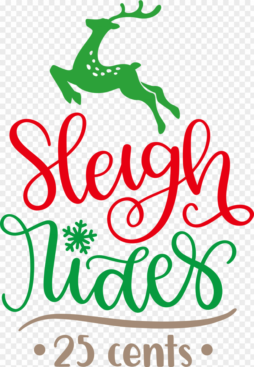 Sleigh Rides Deer Reindeer PNG