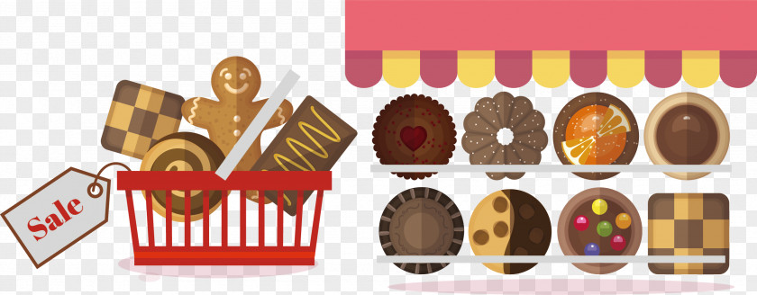 Cookies Vector Praline Bakery Cookie Chocolate PNG