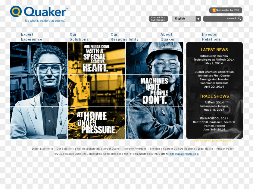 Penn Quakers Quaker Chemical Corporation Industry India Ltd Modern Machine Shop PNG