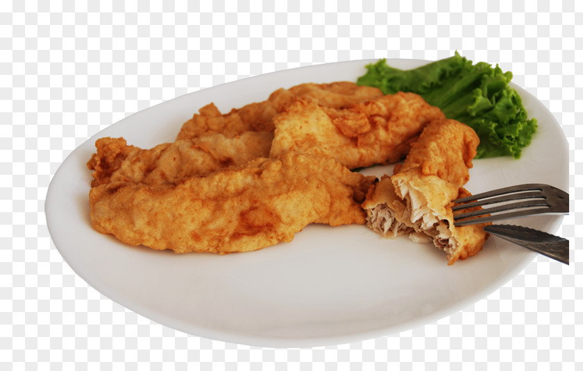 Fried Chicken Veal Milanese Fish Fillet Recipe PNG