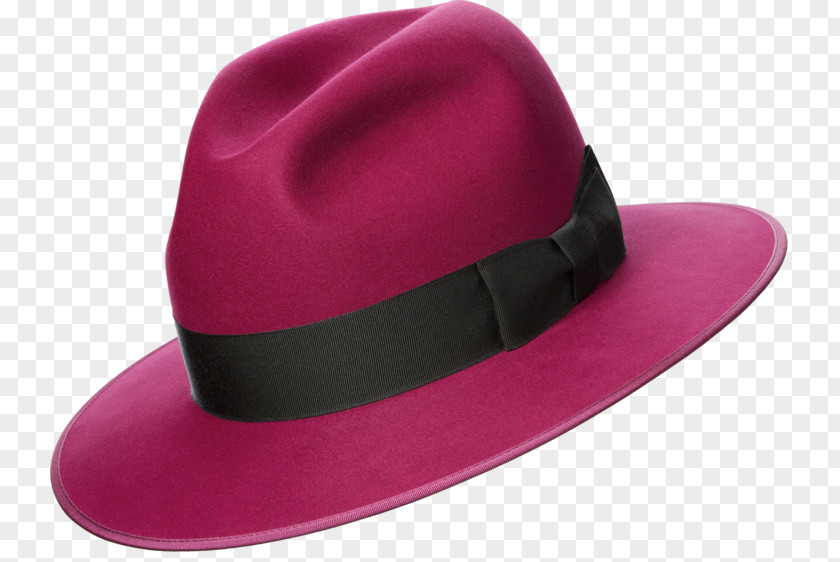 Hat Optimo Hats Fedora Purple Pink PNG