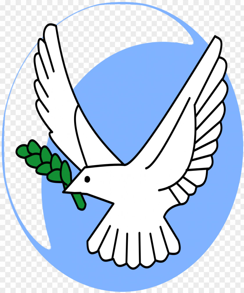 Olive Branch Doves As Symbols Clip Art PNG