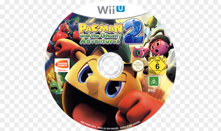 Pac-man And The Ghostly Adventures Xbox 360 Pac-Man 2 Wii U PNG