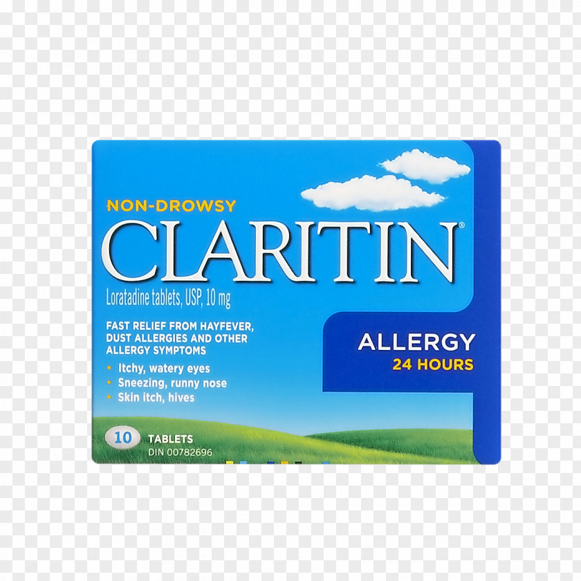 Tablet Loratadine Antihistamine Allergy Cetirizine PNG