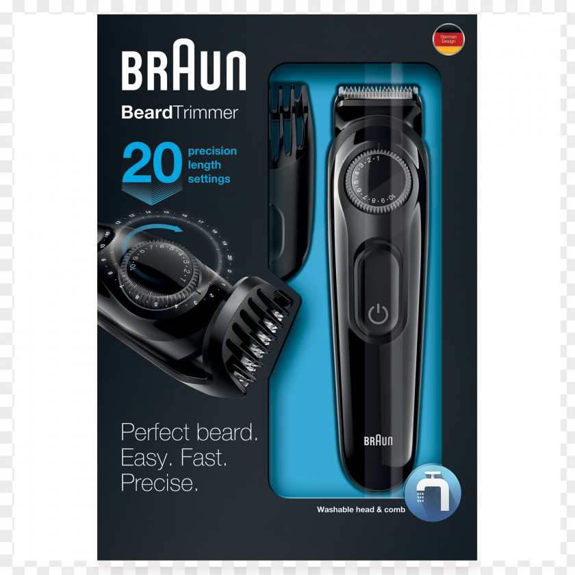 Beard Hair Clipper Comb Braun BT3020 BT3040 Black Trimmer Hardware/Electronic PNG