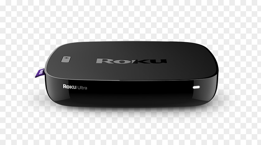 Digital Media Player Roku Premiere+ Smart TV Vudu Television PNG